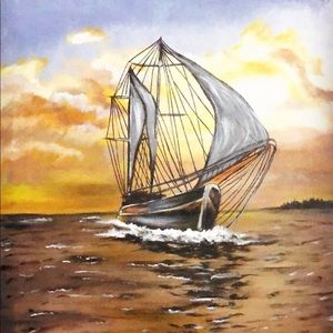 Handmade beautiful painting